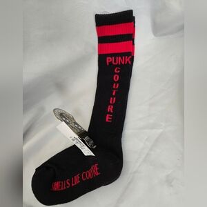 Juicy Couture Black and Red Casual Socks Vintage